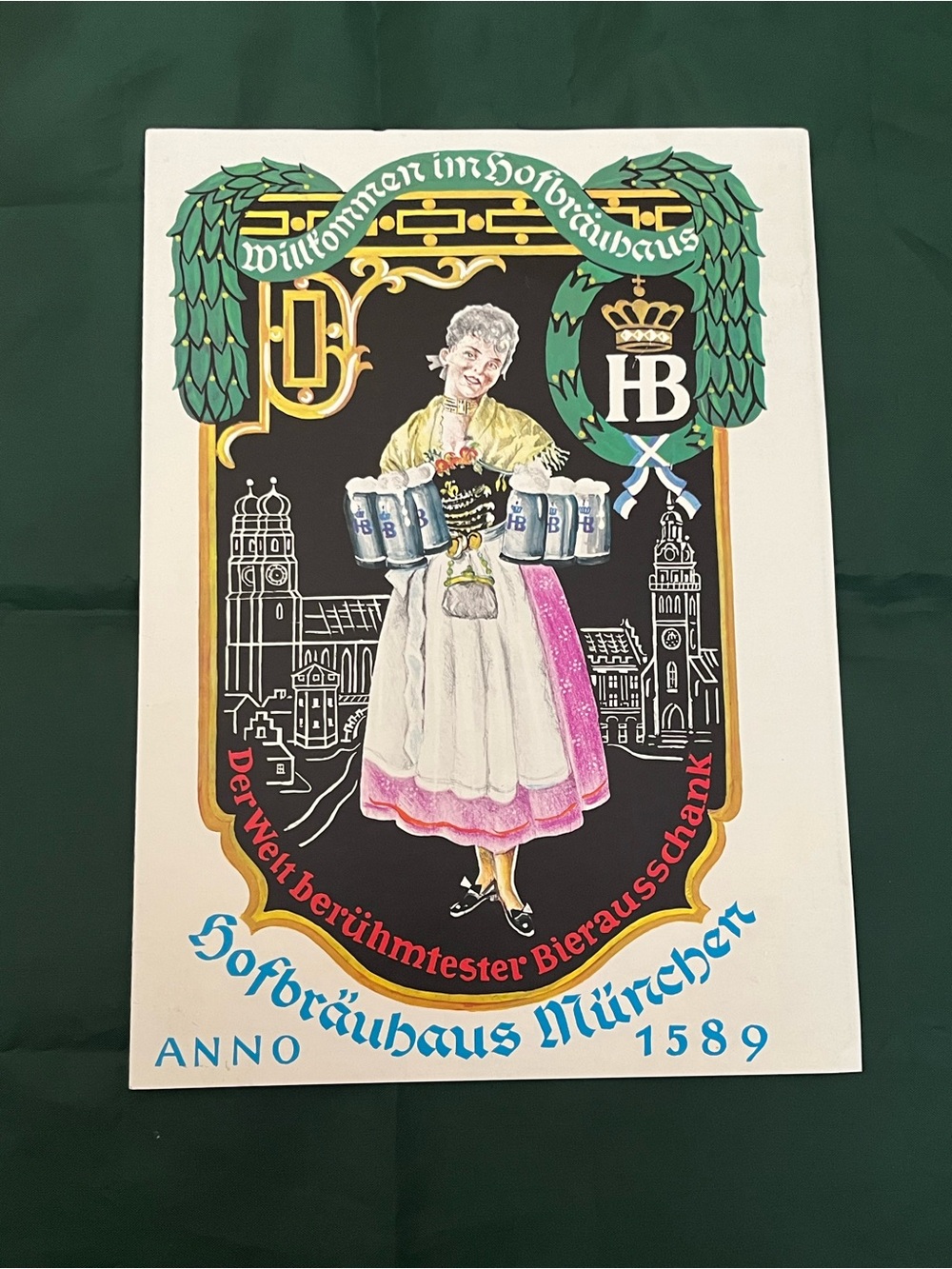 Hofbrauhaus menu